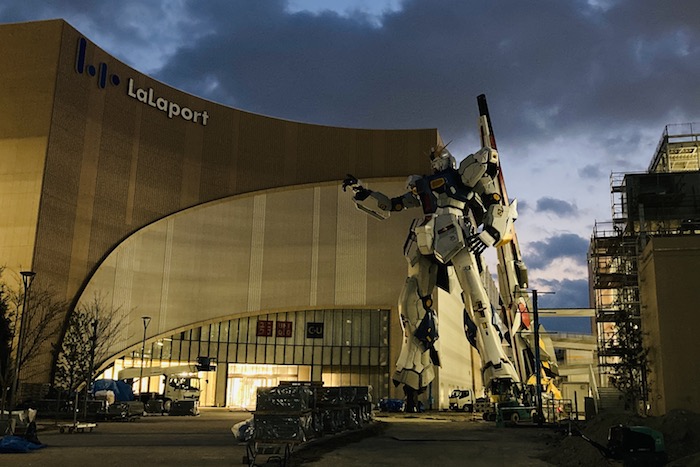 ガンダムもできてきてる!!