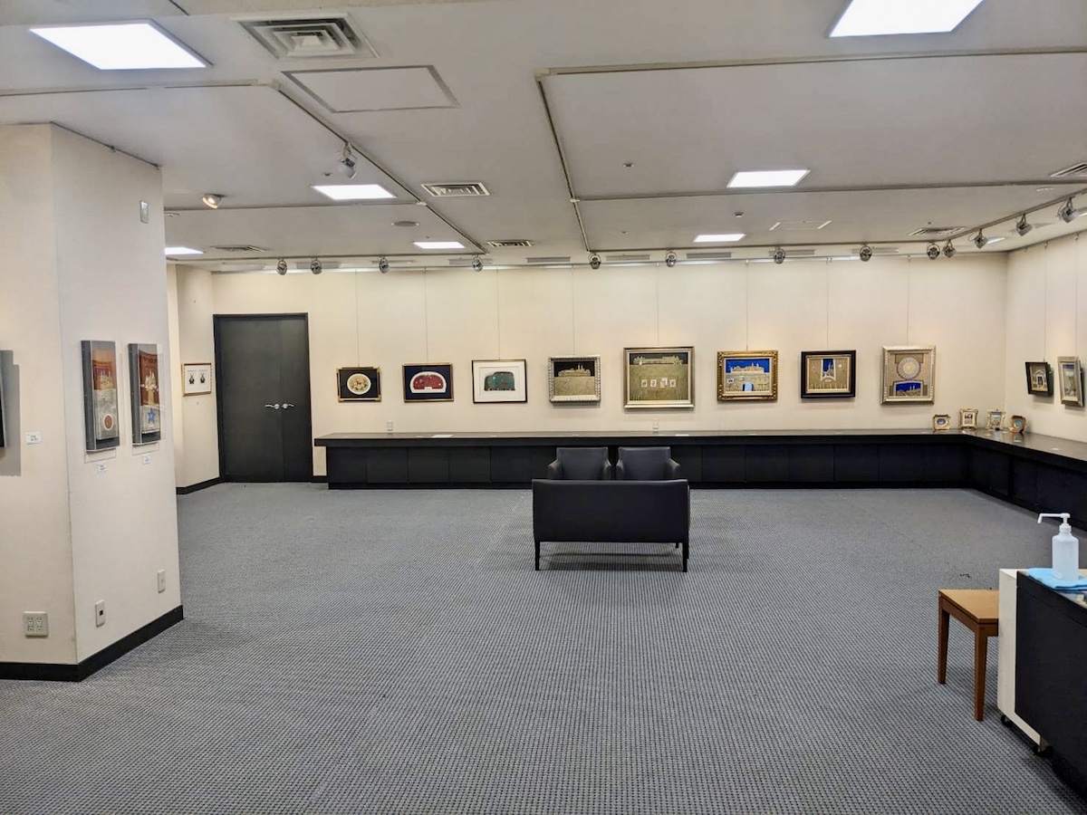 小倉で二人展の会場風景! 『大場正男・日賀野兼一 二人展』