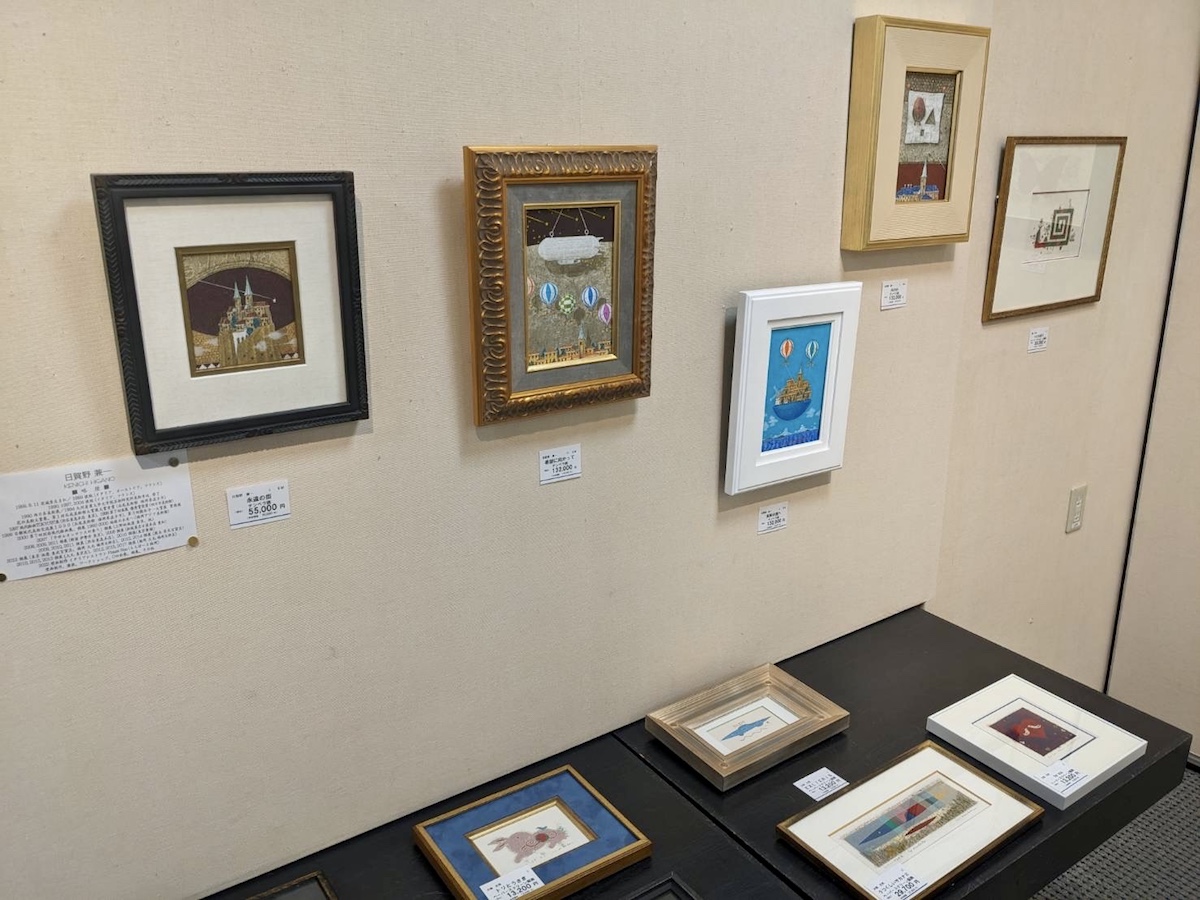 小倉で二人展の会場風景! 『大場正男・日賀野兼一 二人展』