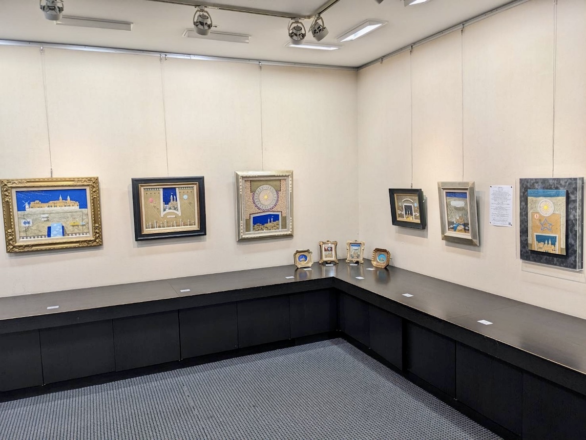 小倉で二人展の会場風景! 『大場正男・日賀野兼一 二人展』