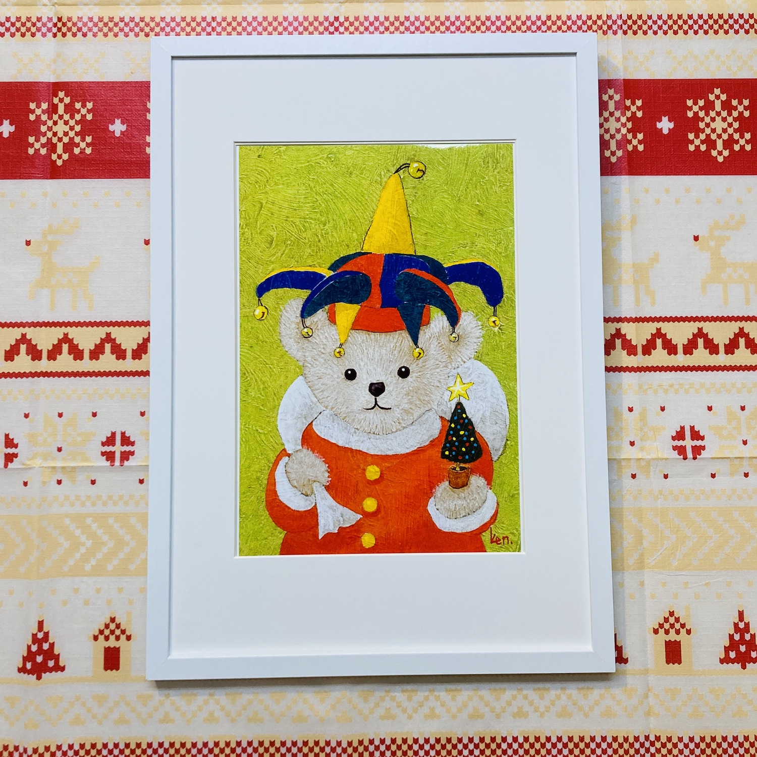 楽しいクリスマスのジクレー作品です! giclee_1126_01.jpg